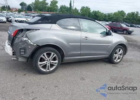 2011 Nissan Murano Crosscabriolet из США, поврежденный, VIN JN8AZ1FYXBW000931